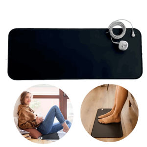 25X68CM Grounding Mat with 15FT Wires Healthy Balance for Anxiety Relief & Better Sleep Earth Connected Therapy Body Massager