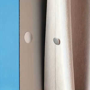 Modern metal magnetic hook suitable for curtains - easy to install wall mounted magnetic buckle