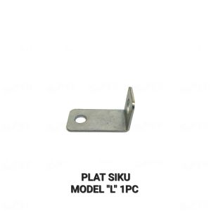 Plat Siku Model L - Plate Pelat Plat Pangkon Bracket Braket Besi Variasi Untuk Pangkon Universal Untuk Segala Semua Motor Model Siku L