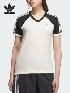 adidas | Womens V-Neck Breathable Short Sleeve T-Shirt