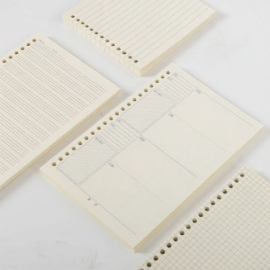 Notebook Replacement Refill Loose Leaf Paper A5 B5 Grid Cornell Style