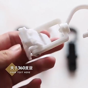 Klip Pelbagai Fungsi 360° Rotating Hanger Clip Pants Hat Space-Saving Windproof Heavy Duty Multi-Use Clothespin Stokin Seluar Klip 多功能夹子