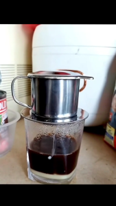 Coffee Dripper Vietnamese Drip Filter Reusable Maker Infuser Portable Mug 100ml