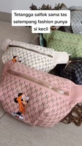 [Brandedbaby] Tas Selempang Anak Kulit Sintetis Premium / Tas Slempang Dan Pinggang Girl Sling Bag Cewe Fashion Korea Trendy Casual