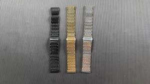 Dây Đeo Đồng Hồ Bằng Thép Không Gỉ Có Thể Điều Chỉnh Đa Năng 18/20/22mm Vòng Đeo Tay Bằng Kim Loại Dành Cho Omega Rolex Seiko - Dây Đeo Chắc Chắn Có Khóa Gấp