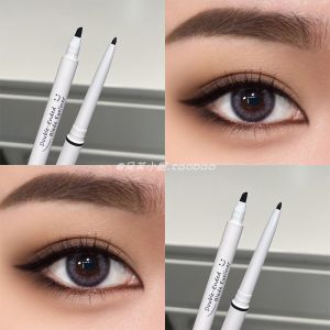 Waterproof Smudge-Proof Double-Ended Eye Liner Pen Sharp Brush Tip Colorful Smooth Application Long-lasting Beauty Makeup Tool