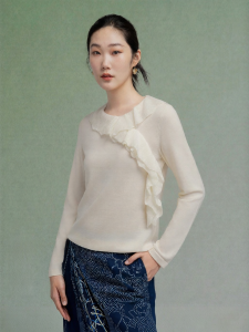 Off-White Long-Sleeve Knitwear