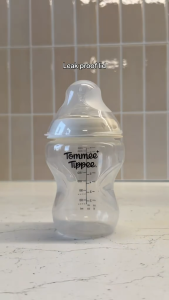 Tommee Tippee Natural Start Self-Sterilising Baby Bottles for 3m+ Pack of 2 260ml Baby Bottles with Medium Flow Breast-Like Teat for a Natural Latch and BPA Free