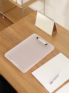 Clipboard Arsip Dokumen 2 in 1: Papan Jalan & Document Keeper