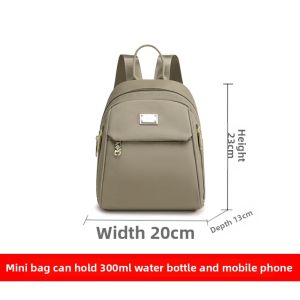 CHIBAO | Fashionable Mini Nylon Oxford Fabric Womens Backpack