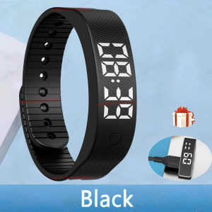 Vibrating Alarm Clock Watch Heavy Sleepers Silent Wake-Up Smart Bracelet Men Women Adjustable Wearable Vibration Wrist Band Ht30