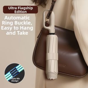 COOLNZKTTEZ | Automatic Reinforced Windproof UV Protection Umbrella