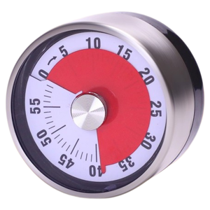 Visual Mechanical Kitchen Timer Magnetic Countdown Alarm for Cooking