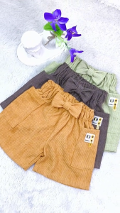 S2m Celana Pendek Anak Perempuan Kece Pita Usia 1-10 tahun