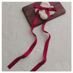 Long Bows Ribbon Hairpin Head Clip French Young Adult Ribbon Hairpin Head Hair Accessories Hair Band