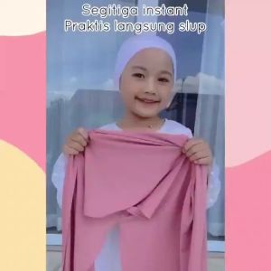 hijab segitiga anak 7-13 tahun
