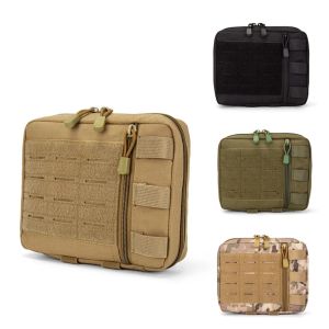 Tactical Molle Admin Pouch Multi-Purpose Pouch Modular EMT EDCOrganizer Tool Pouch Bag Utility Zippered Waist Pack Medical bag