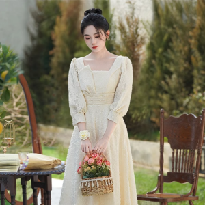 ชุดเจ้าสาวซาติน ชุดกระโปรงผู้หญิง ชุดราตรี ชุดยาว แขนยาว ทรงเอ กระโปรงสั้น ชุดงานแต่งงาน ชุดราตรี ชุดกระโปรงผู้หญิง