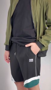 ใหม่ ! กางเกงขาสั้นผู้ชายแฟชั่น กางเกงขาสั้นเอวยางยืด+สายรัด มีกระเป๋า 2 ข้าง กางเกงขาสั้นลำลอง ผ้านิ่มราคาถูกใส่สบาย K5749