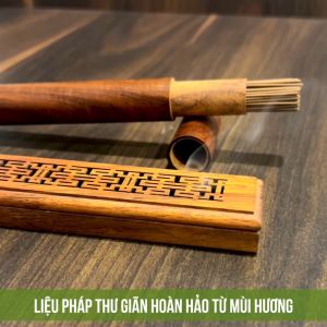 Nhang Trầm Hương Không Tăm Cao Cấp Mộc Lâm Trầm Thanh Thư Giãn Thưởng Hương Không Hóa Chất