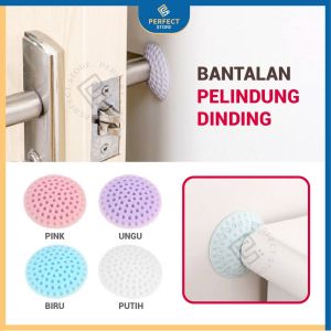 Bantalan Karet Pelindung Dinding & Penahan Pintu Gagang Silikon AntiLecet