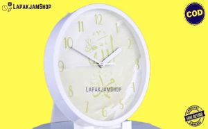Jam Dinding Quartz Kaligrafi Islam Unik Medine MD6869 Allah Muhamad Dekorasi Rumah Keren BestSeller Besar