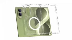 Transparent Magnetic Case for Samsung Galaxy Z Fold 7 8 Ultra Z Flip 6 5 4 Fold8 8Ultra for Magsafe Shockproof Clear Phone Cover