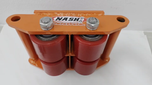 ์NASHI เต่าย้ายเครื่องจักร 6 ตัน 4 ล้อ PU เต่าลากเครื่องจักร เต่าลาก เต่า 4 ล้อ เต่า