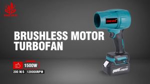 PHILIPS Brushless Electric Air Blower Handheld Cordless Strong Turbo Blower Dust Snow Sweeper Tool