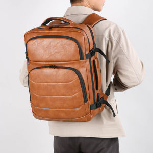 New Mens High Capacity Business Travel Backpack with External Laptop Compartment Suitable for Commuting And Leisure Trips