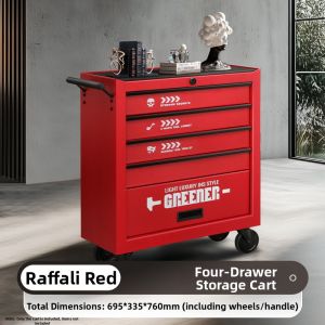 GREENER | Mobile Storage Trolley Workbench Cart