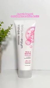 Mengenal SHINZUI Whitessentials: Double Brightening Facial Wash, Snow Mushroom, & Serum Moisturizer