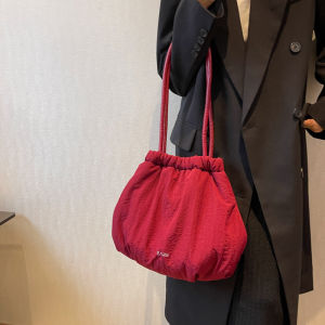 กระเป๋าสะพายไหล่ผ้าไนลอนความจุขนาดใหญ่สำหรับผู้หญิง กระเป๋าถือแฟชั่น กระเป๋าเดินทาง กระเป๋าสะพายไหล่แบบลำลอง กระเป๋าถือแฟชั่น