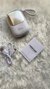 3C Certified PAVAREAL WJ06 66W Mini Power Bank 10000mAh with Built-in Cable Fast Charging Portable Charger LED Digital Display Compact Travel Power Bank for iPhone Samsung Xiaomi Huawei & Android Devices