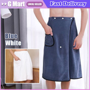 Bath Towel Wearable Fiber Towels Thicken Softer Absorbent Shower Skirt Warm Man