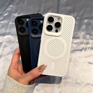 Ốp điện thoại chống sốc Thoáng khí và làm mát hàng mới cho iPhone 17 air 16 15 14 13 12 Pro Max
