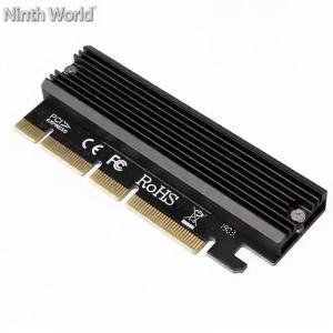NVMe M2 Adapter M.2 M Key 2230 2242 2260 2280 SSD to PCI-e 3.0 Converter Card Support PCIE X4 X8 X16