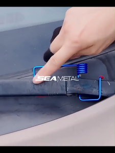 SEAMETAL Universal Cocok Semua Tipe Mobil Penguat pegas wiper Rain Wing Wiper Car