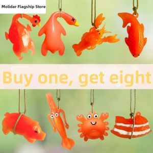 MOLIDA | UV Color Changing Duck/Pig Keychain