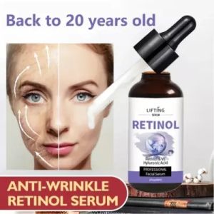Original Retinol Serum Anti Aging Kerut Lingkaran Hitam Di Bawah Kantung Mata Memutihkan Mengangkat Dan Melembabkan Perawatan Wajah 30g