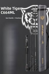 HISTAR | Hastar Portable Four Section Carbon Fiber Quick Adjust Long Casting Single Rod For All Types Of Fishing In Lakes Rivers And Seas