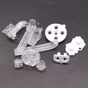 For Gameboy Advance GBA Replacement Plastic D Pads A B Power ON OFF Full Set Button & Conductive Rubber Keypads