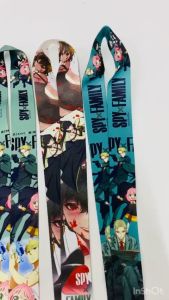 iSchoolDy Kids Anime Spy X Family Lanyard with Keychain Hanging Neck Key Chain Phone Strap Rope with Pendant Mobile