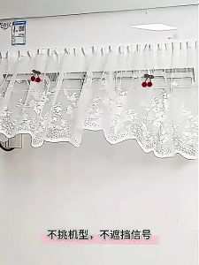 Tirai AC Renda Hembusan Anti Langsung dan Penutup Aircond Dust-proof