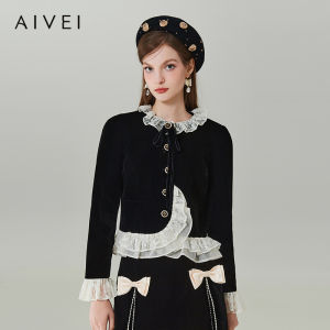 AIVEI | Autumn Velvet Romantic Fashion Jacket