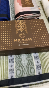 PROMO!!! SARUNG MILZAM SILVER SONGKET JAQUARD GOLD MOTIF TERBARU SANTRI PRIA DEWASA