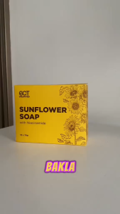 SCT Unlimited Sunflower Soap Niacinamide Gently Cleanses and Nourishes Skin with Sunflower Extract rich in Vitamin E. Skin Brightening Moisturizing Skin for Soft Smooth Skin and Hydrating Skin Whitening. Organic and Hypoallergenic. 50g