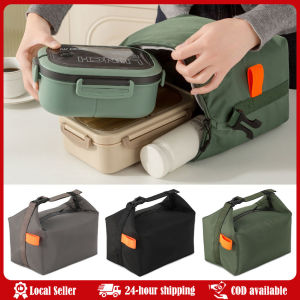 Thickened Aluminum Foil Aluminum Foil Insulated Lunch Bag Simple Style Handheld Design Foldable Insulation Bag Insulated Lunch Bag Insulation Bento Pack Aluminum Foil Rice Bag Meal Pack Ice Pack Portable Dinner Picnic Food Storage Handbag