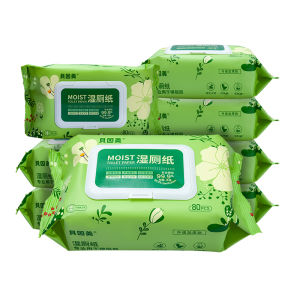 Beingmate Wet Toilet Paper Wipes Affordable Family Pack Men Women Special Use Flushable Bathroom Cleanliness Hygiene Tissue