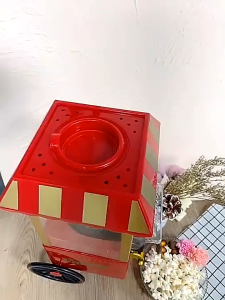 Mesin Pembuat Popcorn Electrik 1200W Carnival Popcorn Maker Hot Air - Qitherm MP-2800